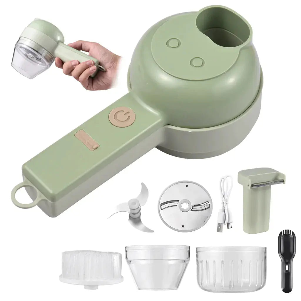 4 in 1 Handheld Electric Vegetable Cutter - Outsmart