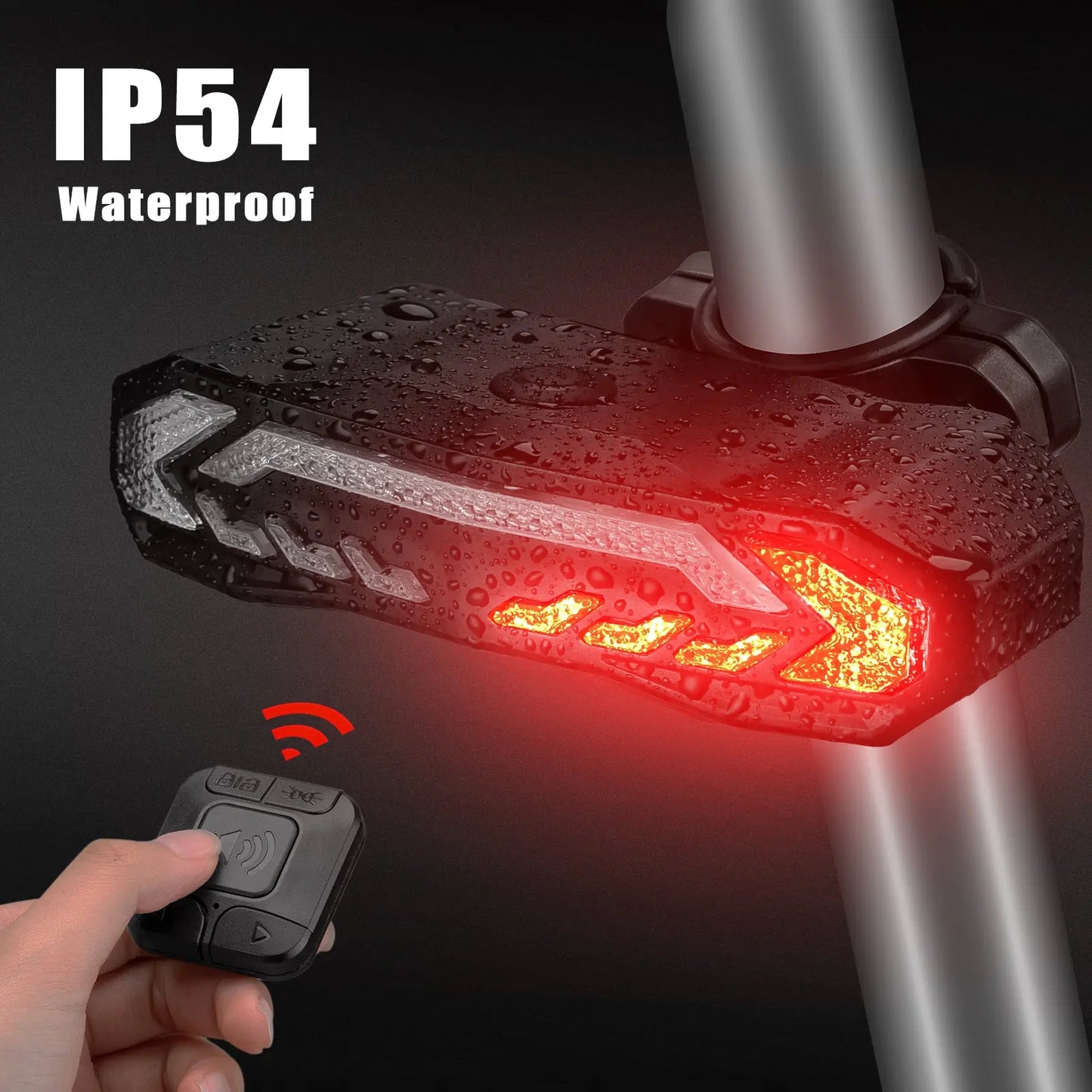 Bike Tail Turn & Brake Light with Remote - Outsmart