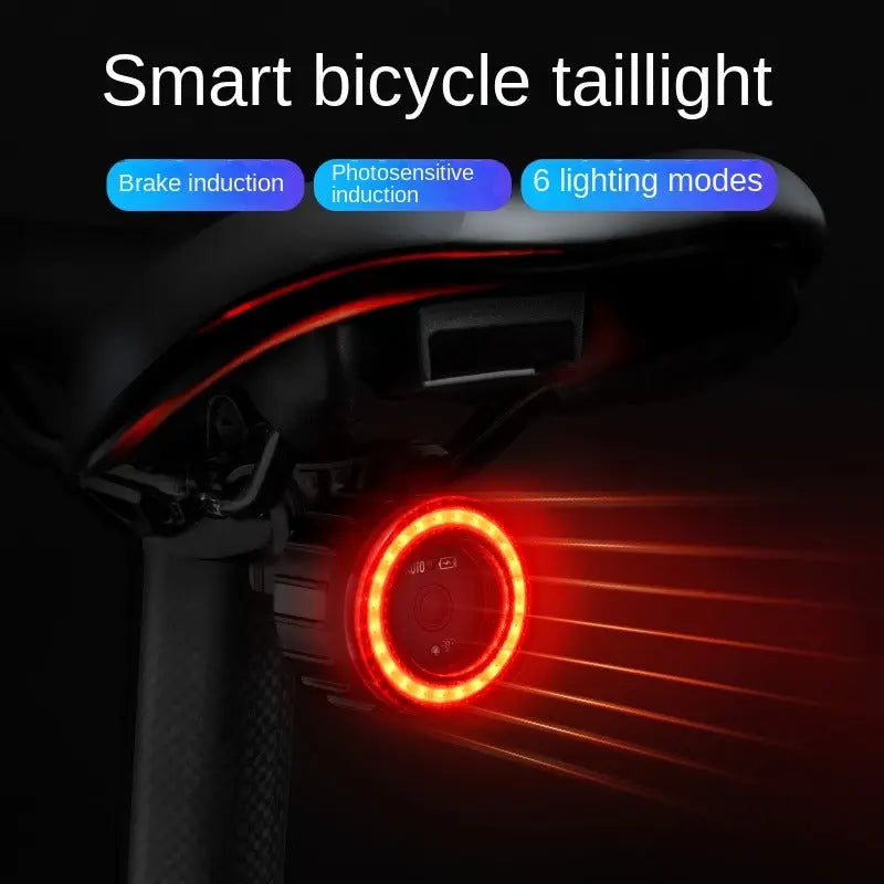 Smart Sensor Brake Bicycle Tail Light - Outsmart