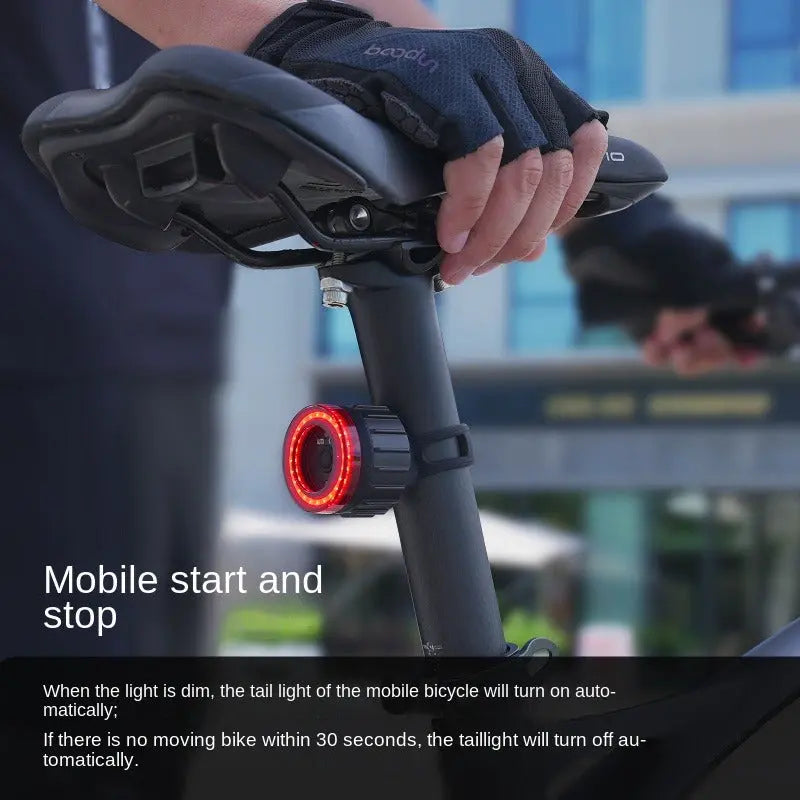 Smart Sensor Brake Bicycle Tail Light - Outsmart