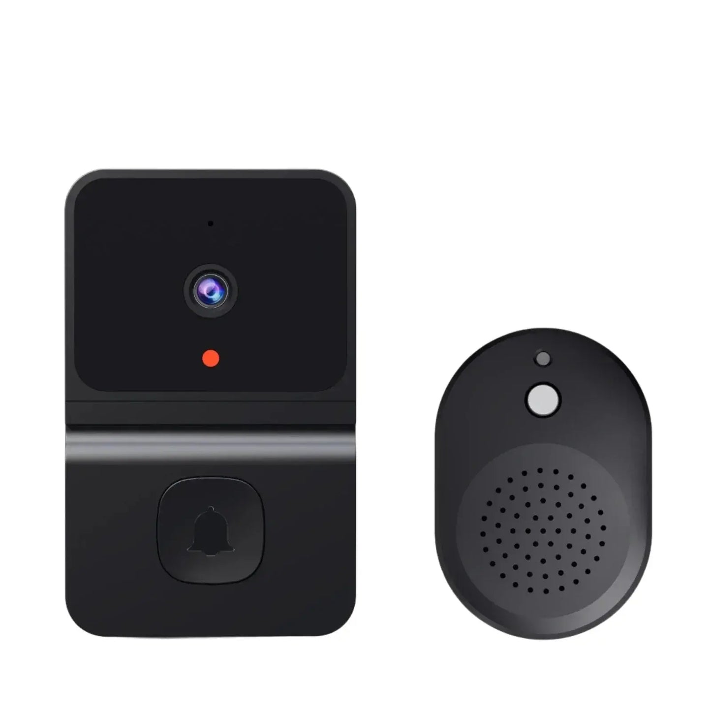 Wireless Doorbell WiFi Camera with Night Vision & Voice Intercom-0