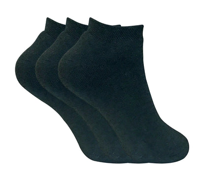 3 Pairs Ladies Low Cut Thermal Trainer Socks ¦ Effortless Essentials: Sock Edition Outsmart