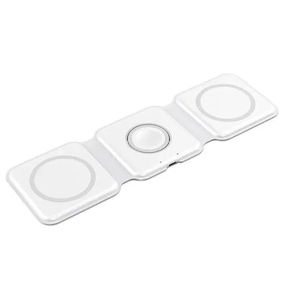 3-in-1 Magnetic Folding Wireless Charger | Outsmart Power-Link - Outsmart