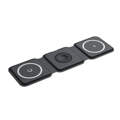 3-in-1 Magnetic Folding Wireless Charger | Outsmart Power-Link - Outsmart