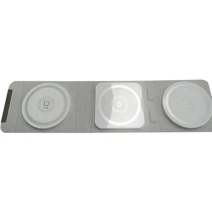 3-in-1 Magnetic Folding Wireless Charger | Outsmart Power-Link - Outsmart