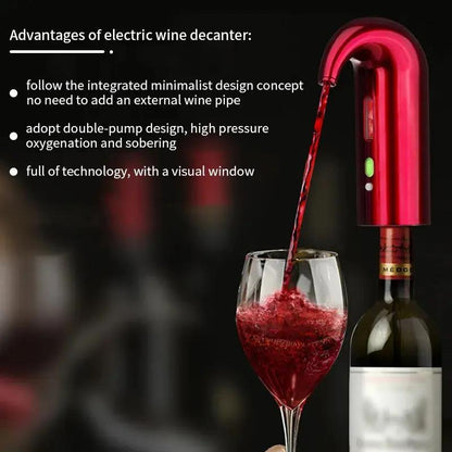 Electric Wine Aerator Pourer - Outsmart