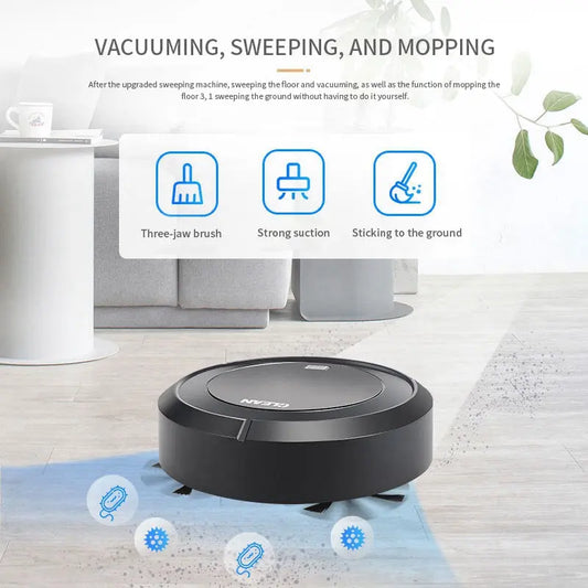 Automatic Sweeping Robot Vacuum Cleaner Teal Simba