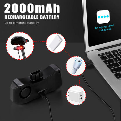 Bike Tail Turn & Brake Light with Remote - Outsmart