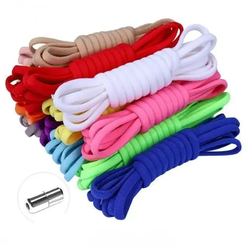 Elastic No Tie Metal Shoelaces - Outsmart