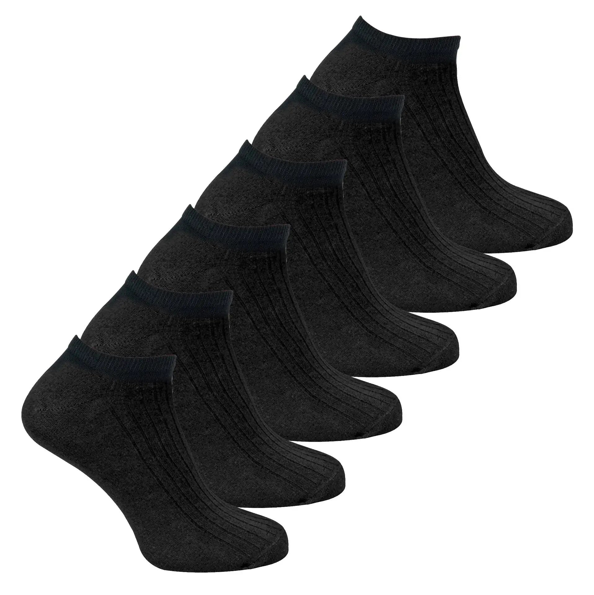 Men's 100% Cotton Breathable Trainer Socks ¦ Effortless Essentials: Sock Edition Outsmart