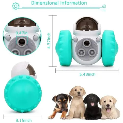 Pet Treat Dispenser Toy - Outsmart