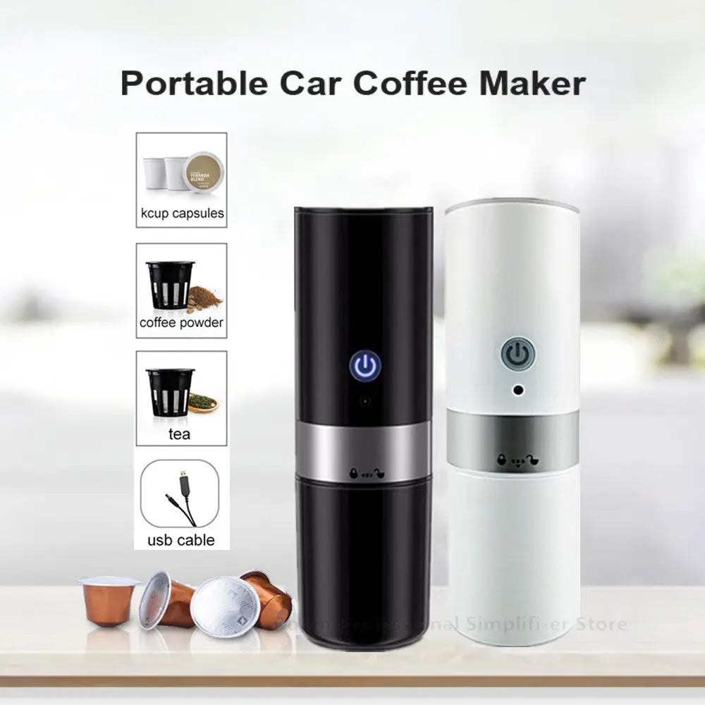 Portable Capsule Coffee Machine Small Kitchen Appliances Maroon Asteria