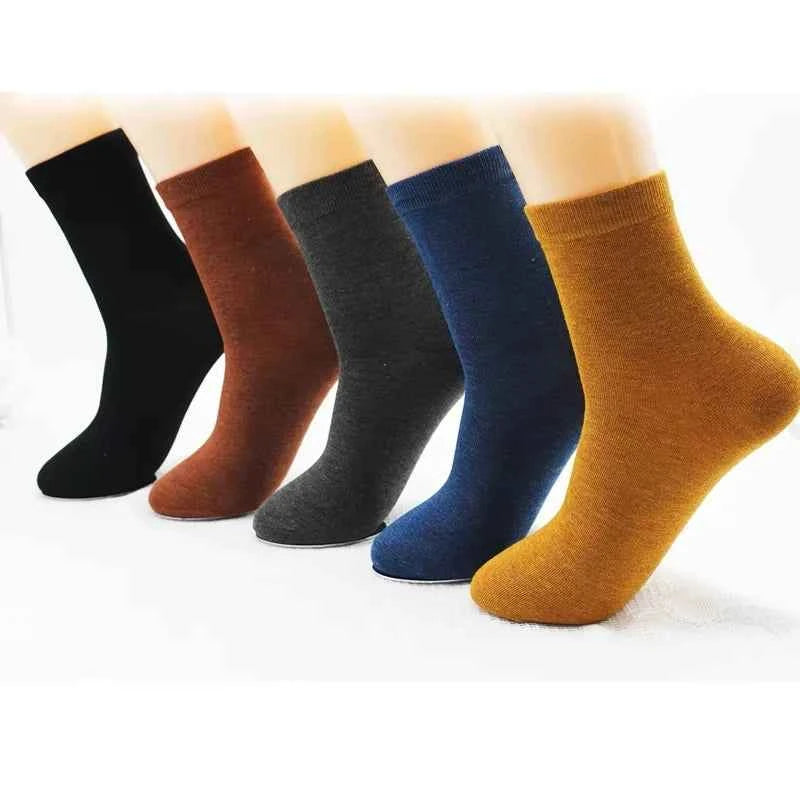 5 /10 Pairs Spring Women's Harajuku Solid  Thin Candy Color Colorful Bamboo Fiber Socks