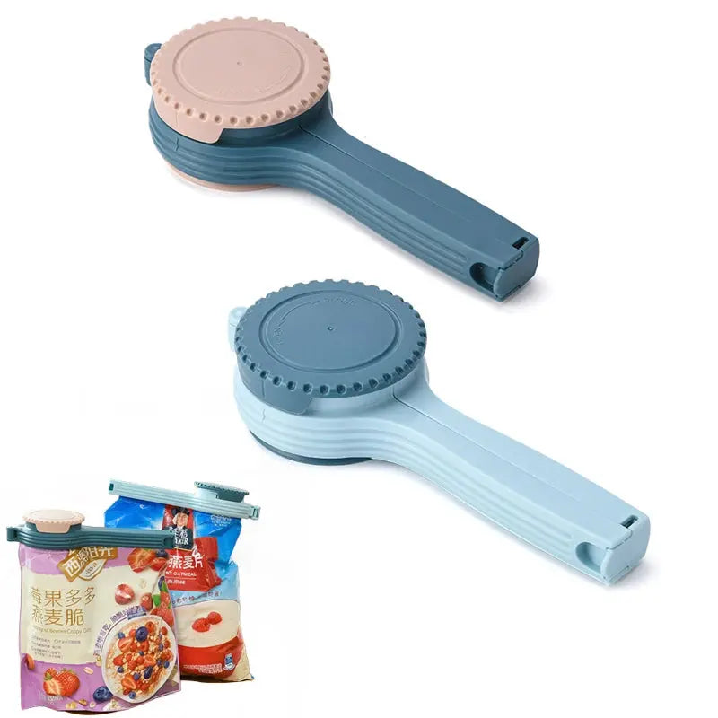 Sealing Clip With Noozle Snack Dispenser Outsmart