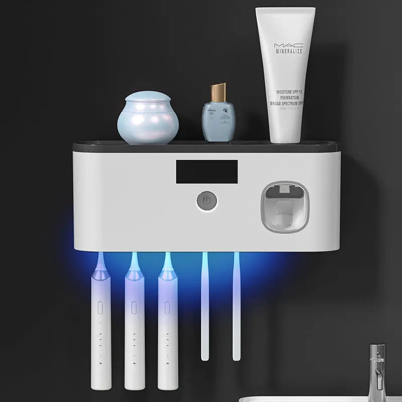 Wall-mounted Toothbrush Storage with UV - Outsmart