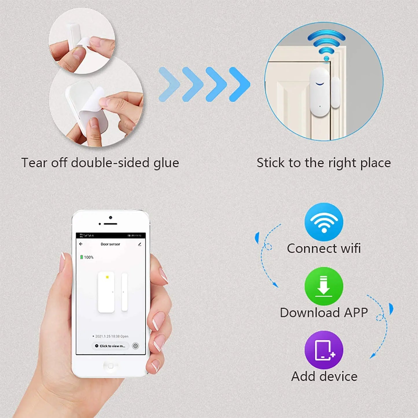 Window WiFi Sensor - Outsmart