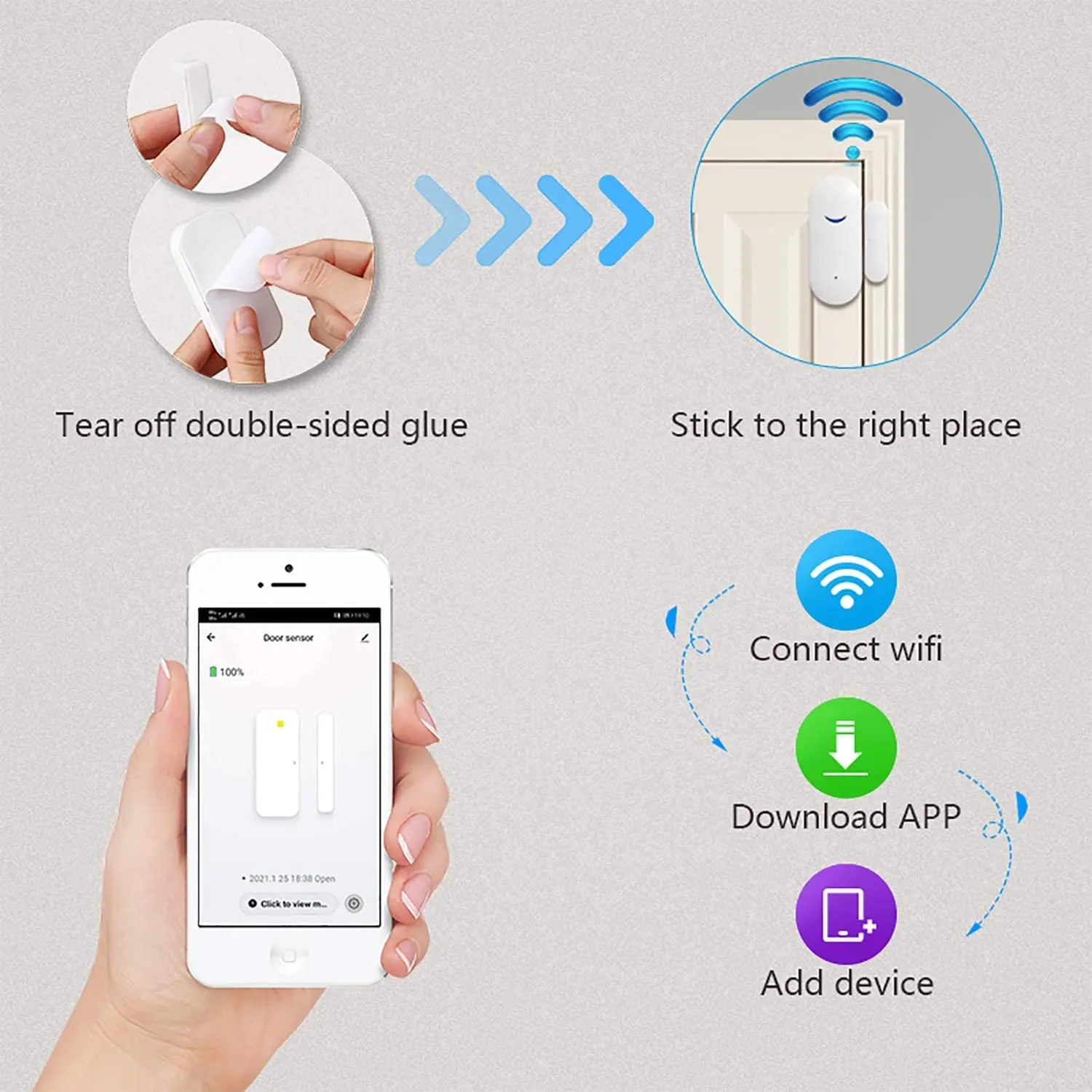 Window WiFi Sensor - Outsmart