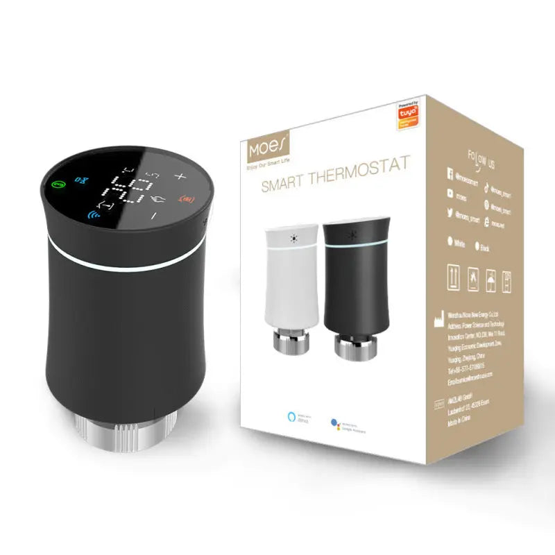 Moes Tuya ZigBee3.0 Programmable Radiator Thermostat Valve - Outsmart